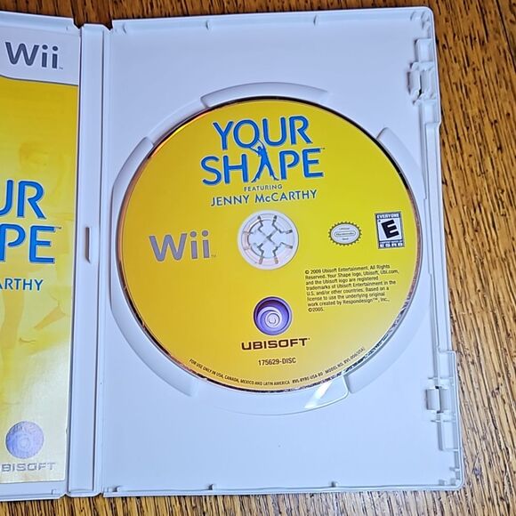 Your Shape Wii Workout Game Featuring Jenny McCarthy  Fitness  Pre-Owned - Picture 4 of 4